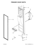 Freezer door parts