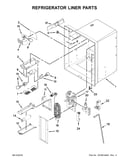 Refrigerator liner parts