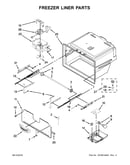 Freezer liner parts