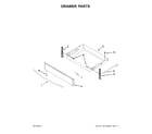 Kenmore 66495123610 drawer parts diagram