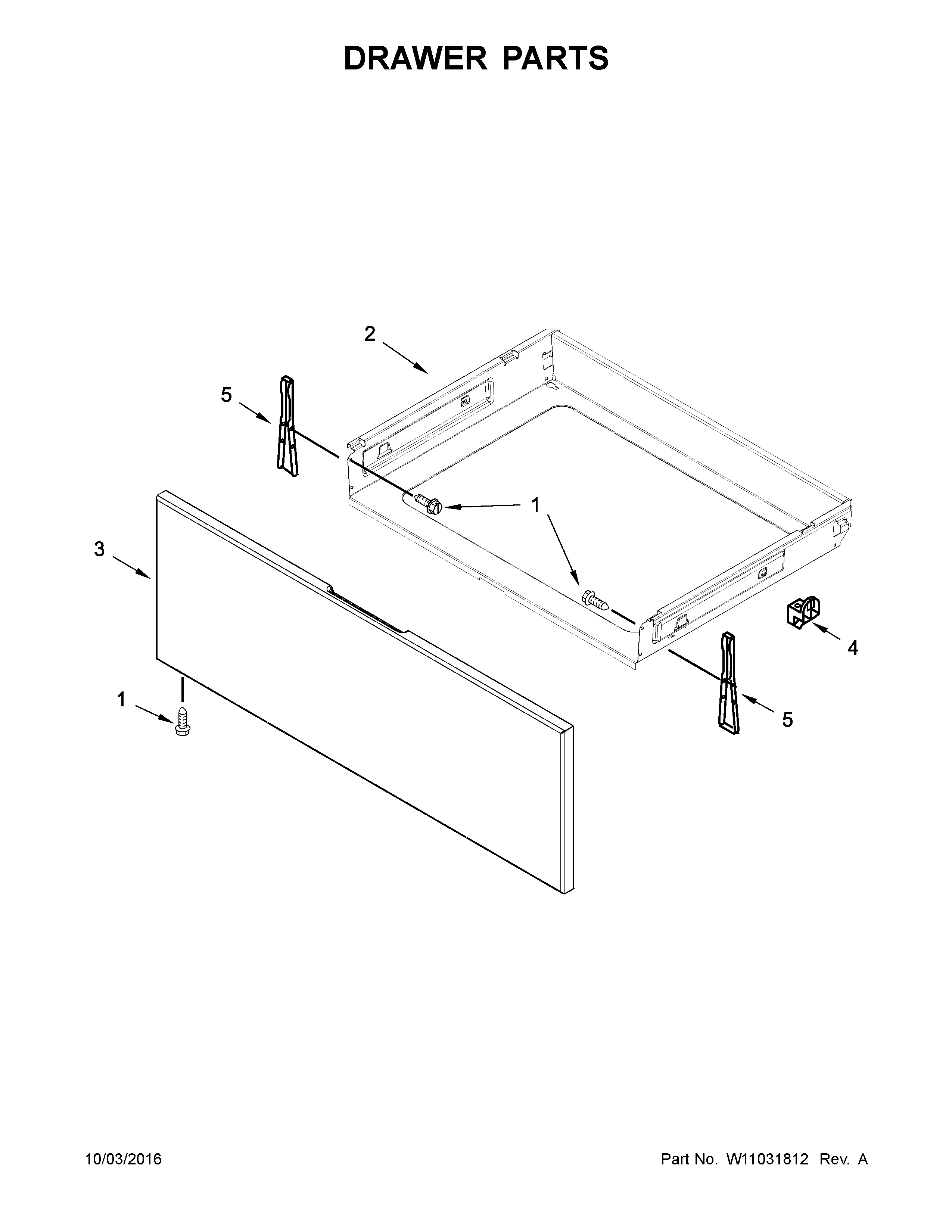 Drawer parts