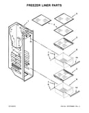 Freezer liner parts