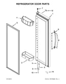 Refrigerator door parts