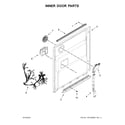 Kenmore 66513402N413 inner door parts diagram