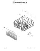 Lower rack parts