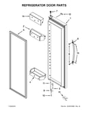 Refrigerator door parts