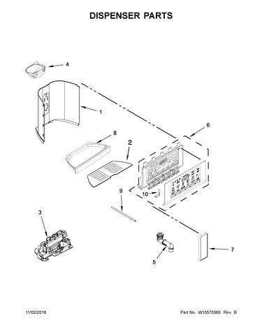 Dispenser parts