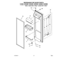 Kenmore 10658022803 refrigerator door parts diagram