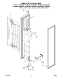 Freezer door parts