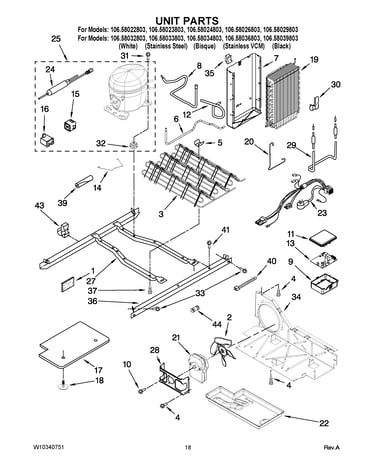 Unit parts