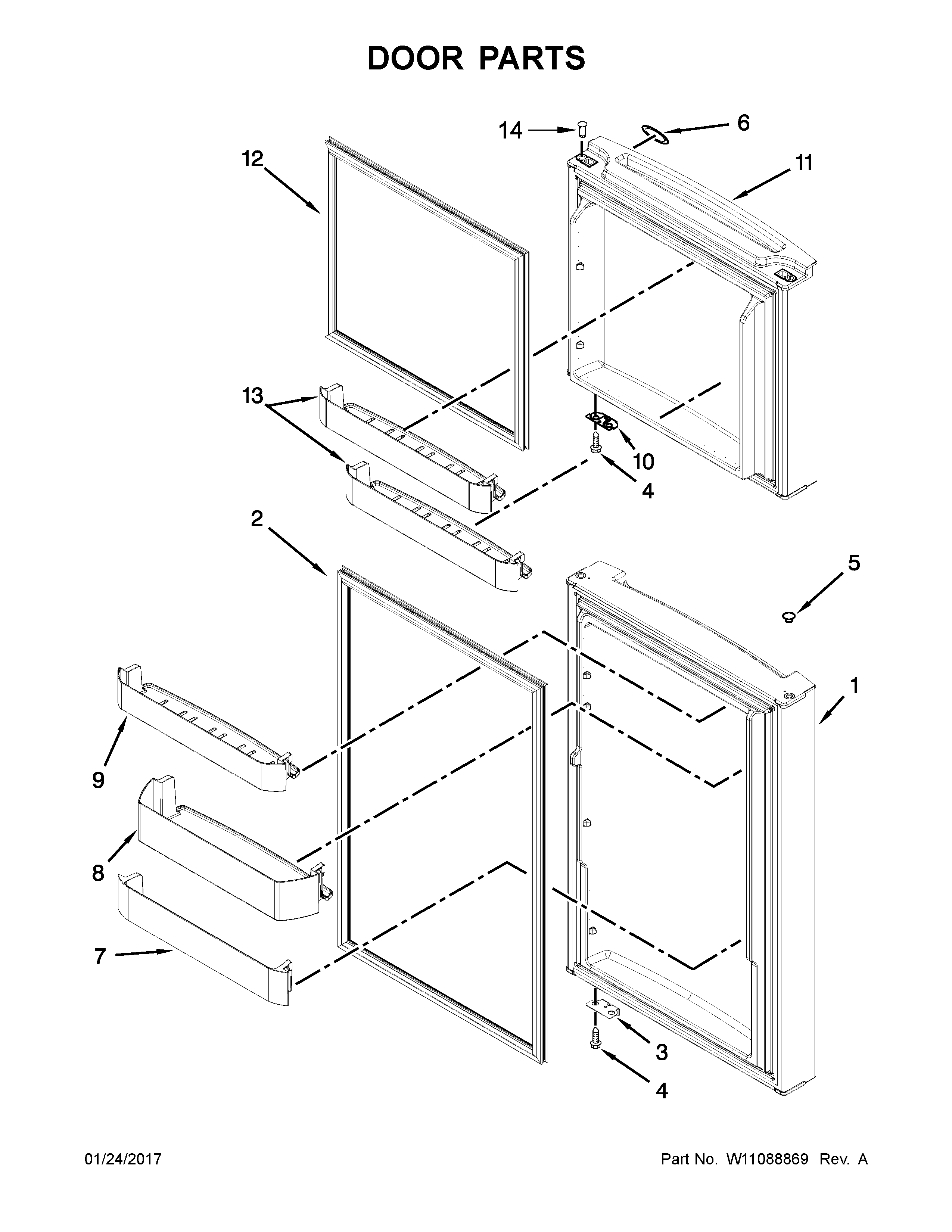 Door parts