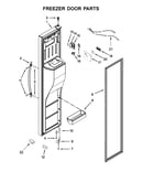 Freezer door parts