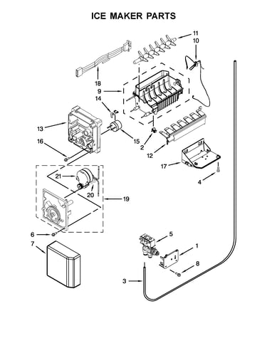 Ice maker parts
