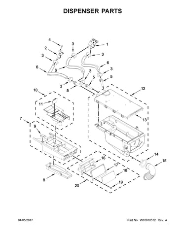 Dispenser parts