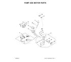 Kenmore 11041942710 pump and motor parts diagram