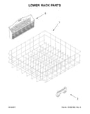 Lower rack parts
