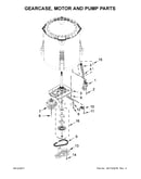 Gearcase, motor and pump parts