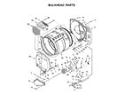 Kenmore 11067022710 bulkhead parts diagram