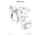 Kenmore 11067132411 cabinet parts diagram