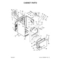 Kenmore 11067132411 cabinet parts diagram