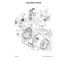 Kenmore 11067132411 bulkhead parts diagram