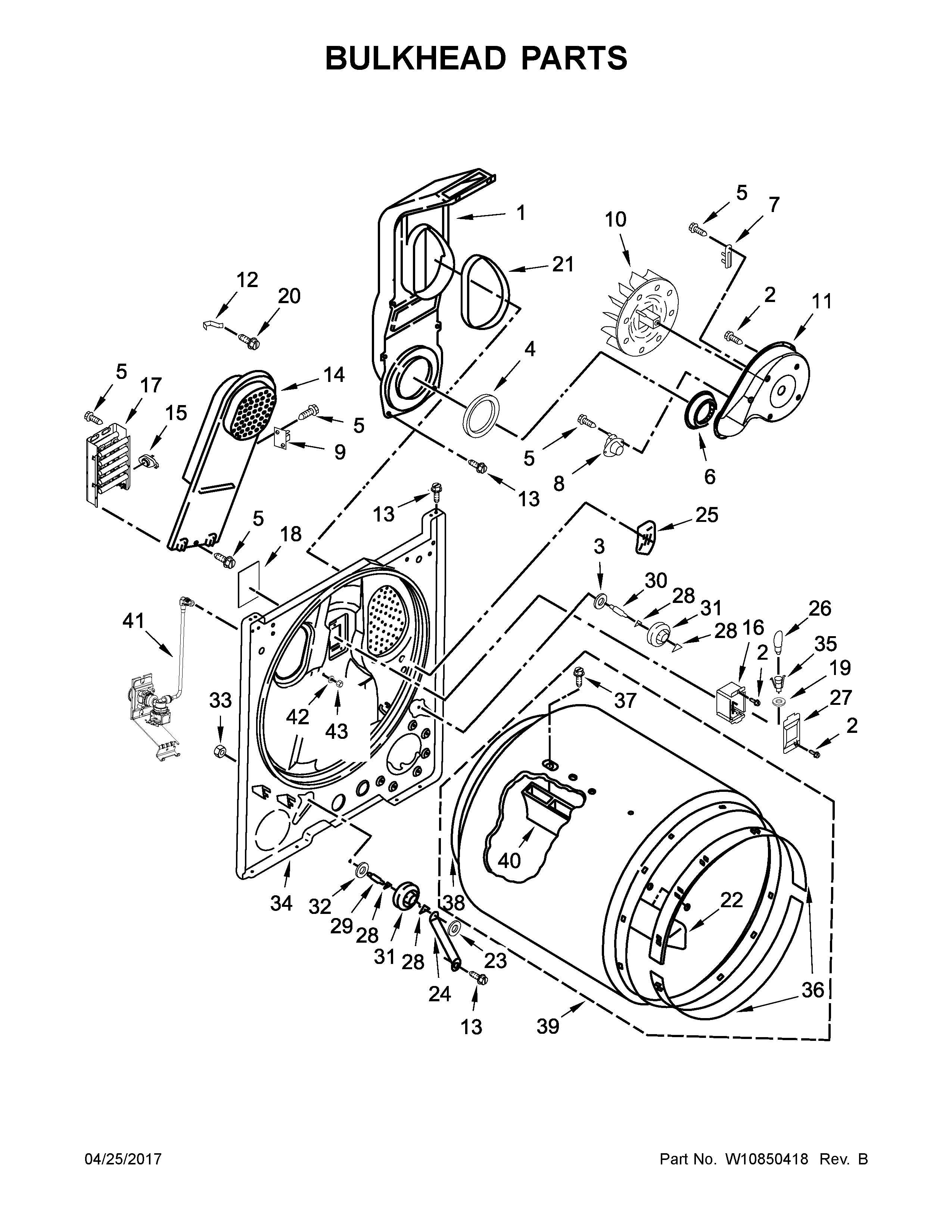 Bulkhead parts