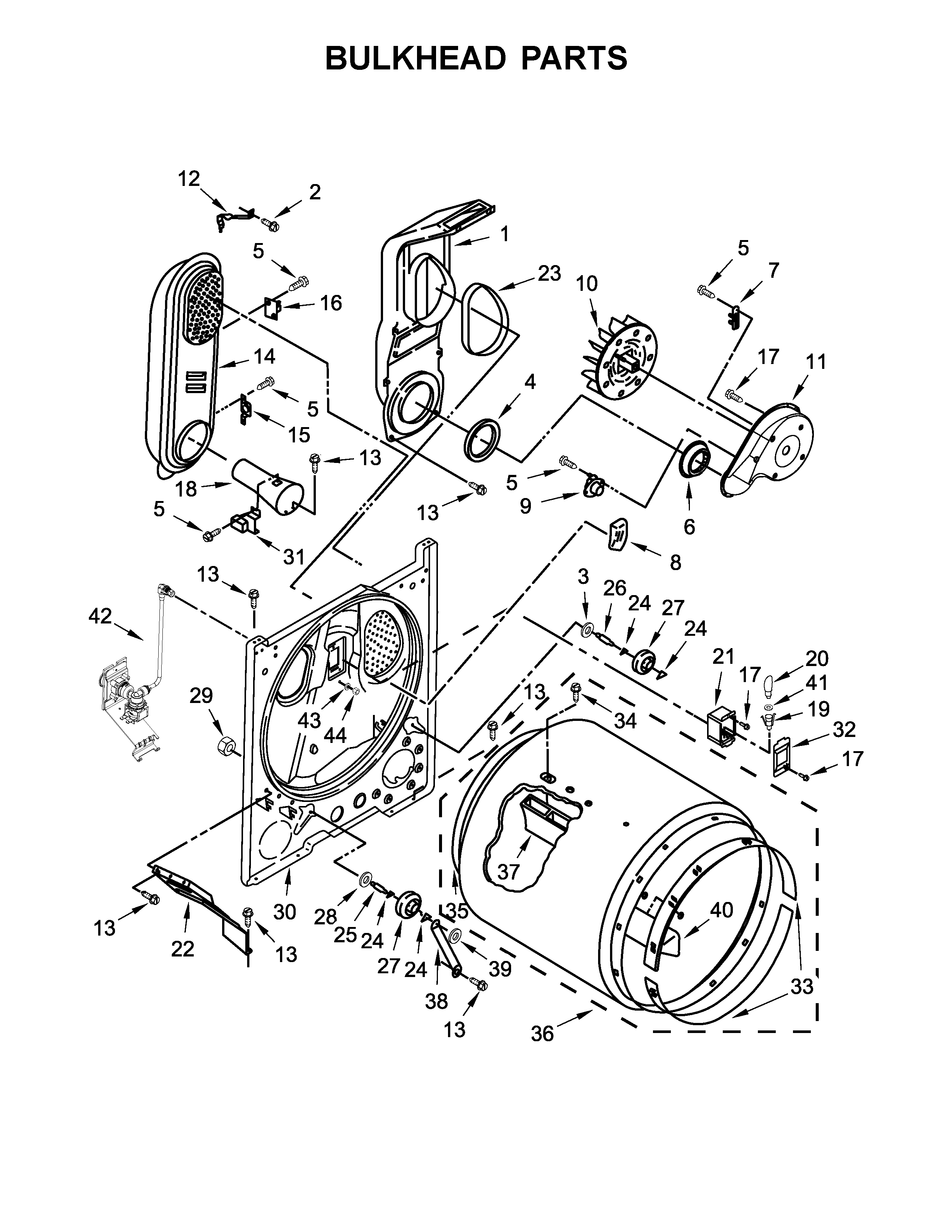 Bulkhead parts