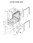 Tub and frame parts