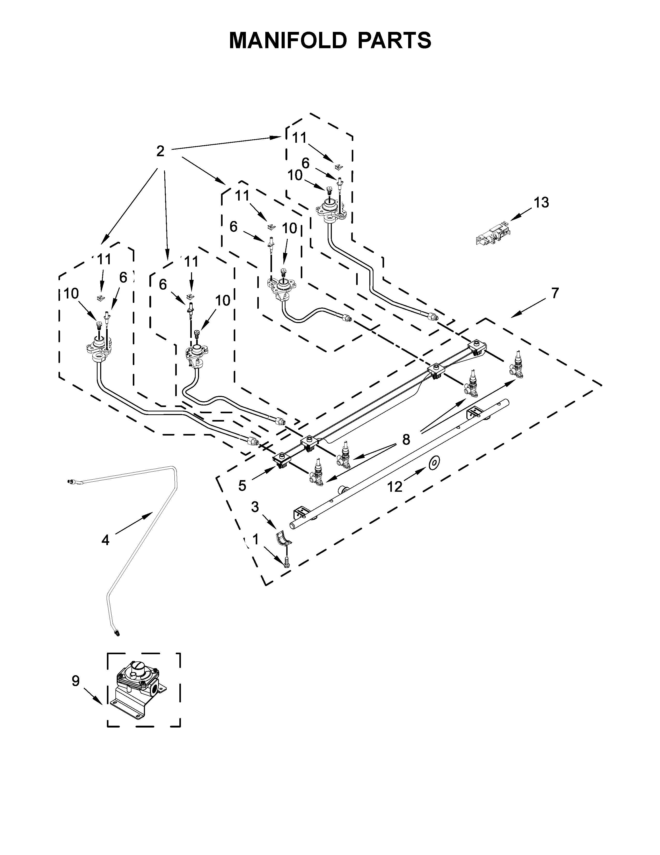 MANIFOLD PARTS