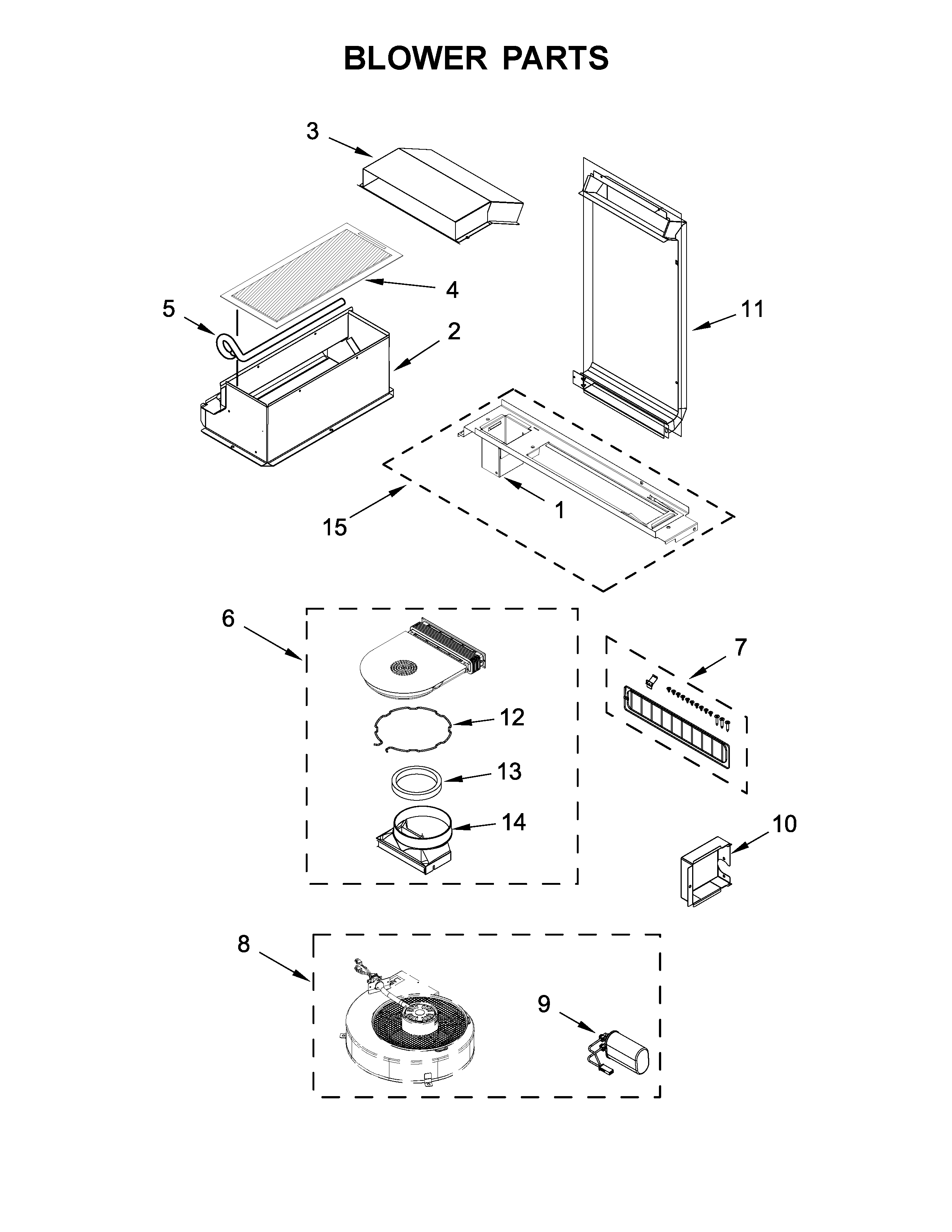 BLOWER PARTS