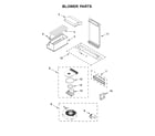 Kenmore 66542783710 blower parts diagram