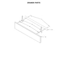 Kenmore 66542783710 drawer parts diagram