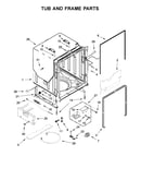 Tub and frame parts