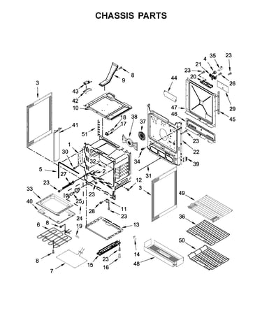 Chassis parts