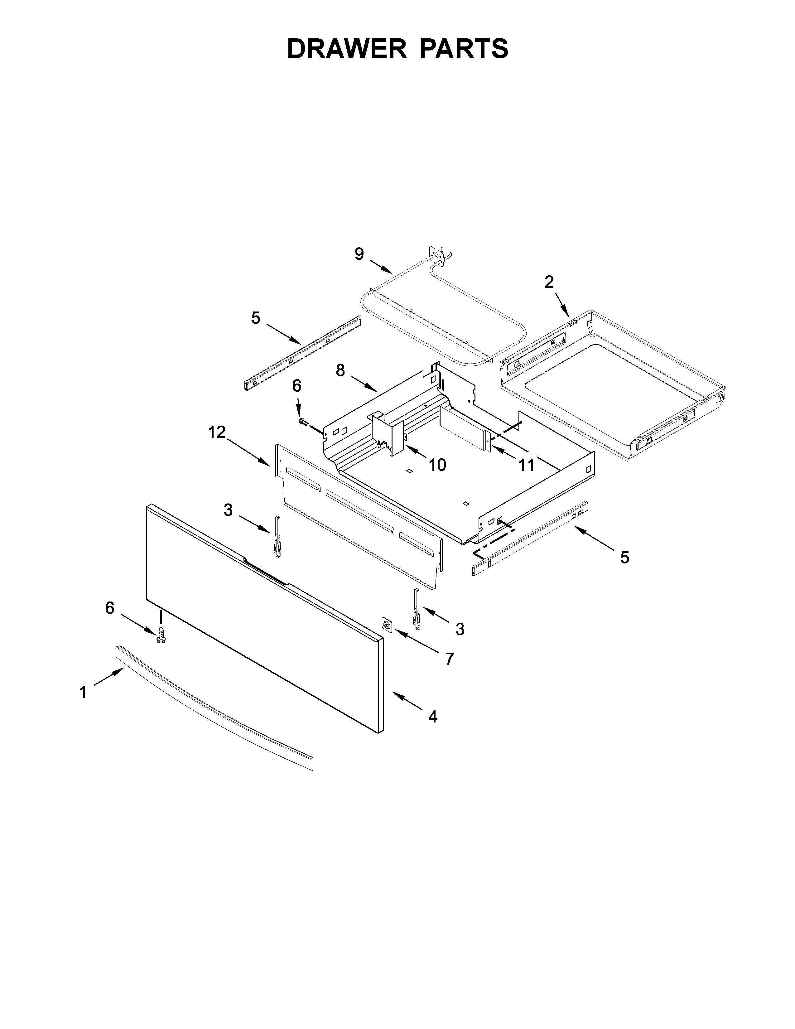Drawer parts