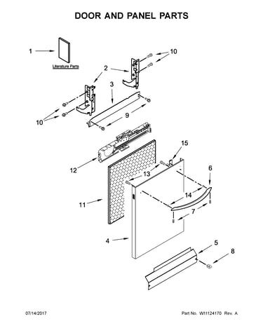 Door and panel parts