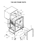 Tub and frame parts