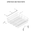 Upper rack and track parts