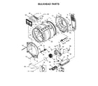Kenmore 11061633611 bulkhead parts diagram