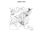 Kenmore 11068132414 cabinet parts diagram