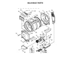 Kenmore 11068132414 bulkhead parts diagram