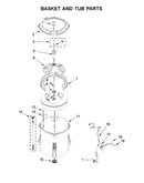 Basket and tub parts
