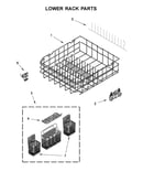 Lower rack parts