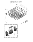 Lower rack parts