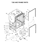 Tub and frame parts