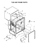 Tub and frame parts