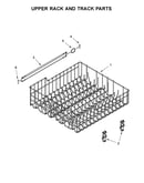 Upper rack and track parts