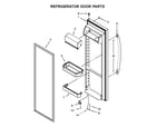 Kenmore 10641173710 refrigerator door parts diagram