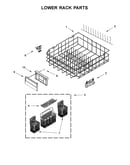 Lower rack parts