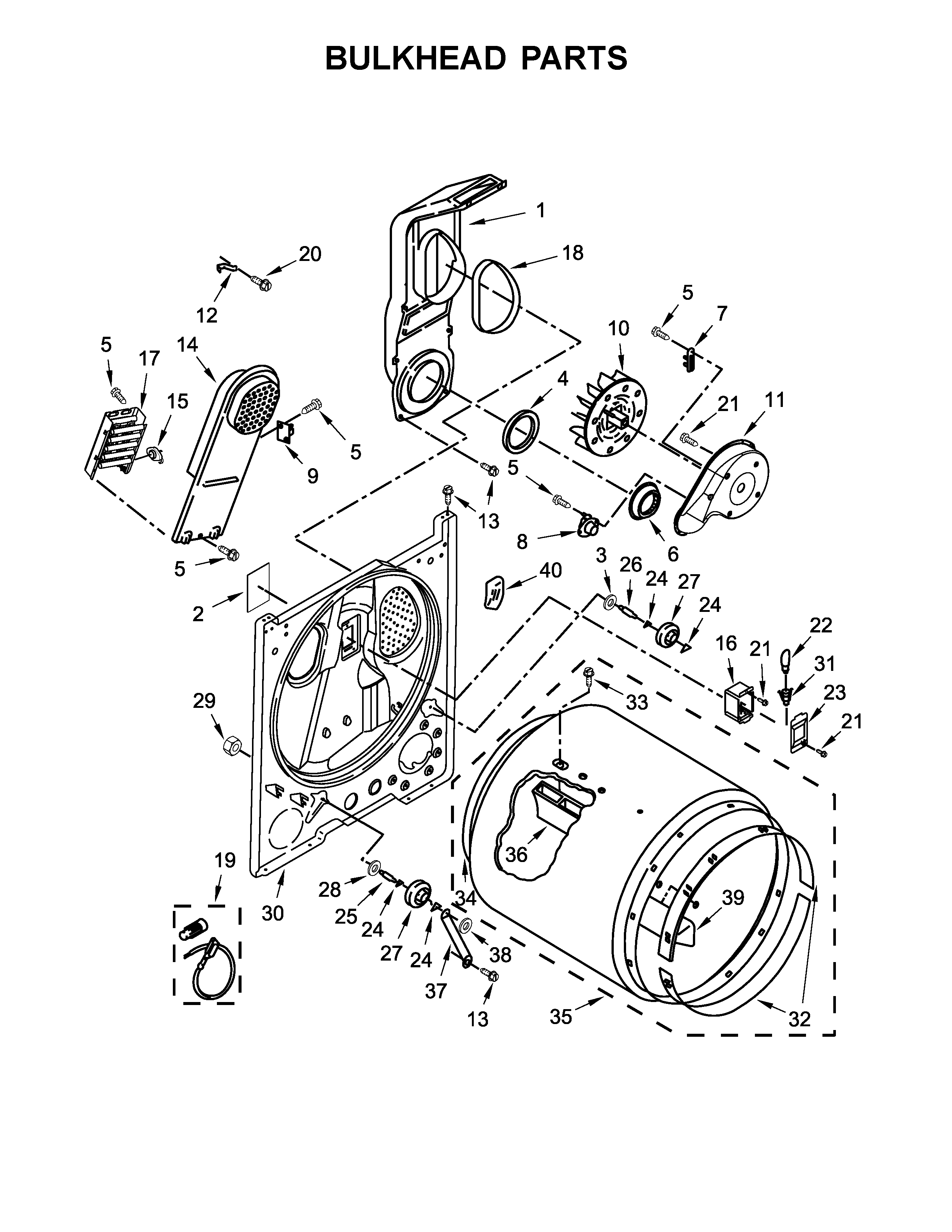 Bulkhead parts